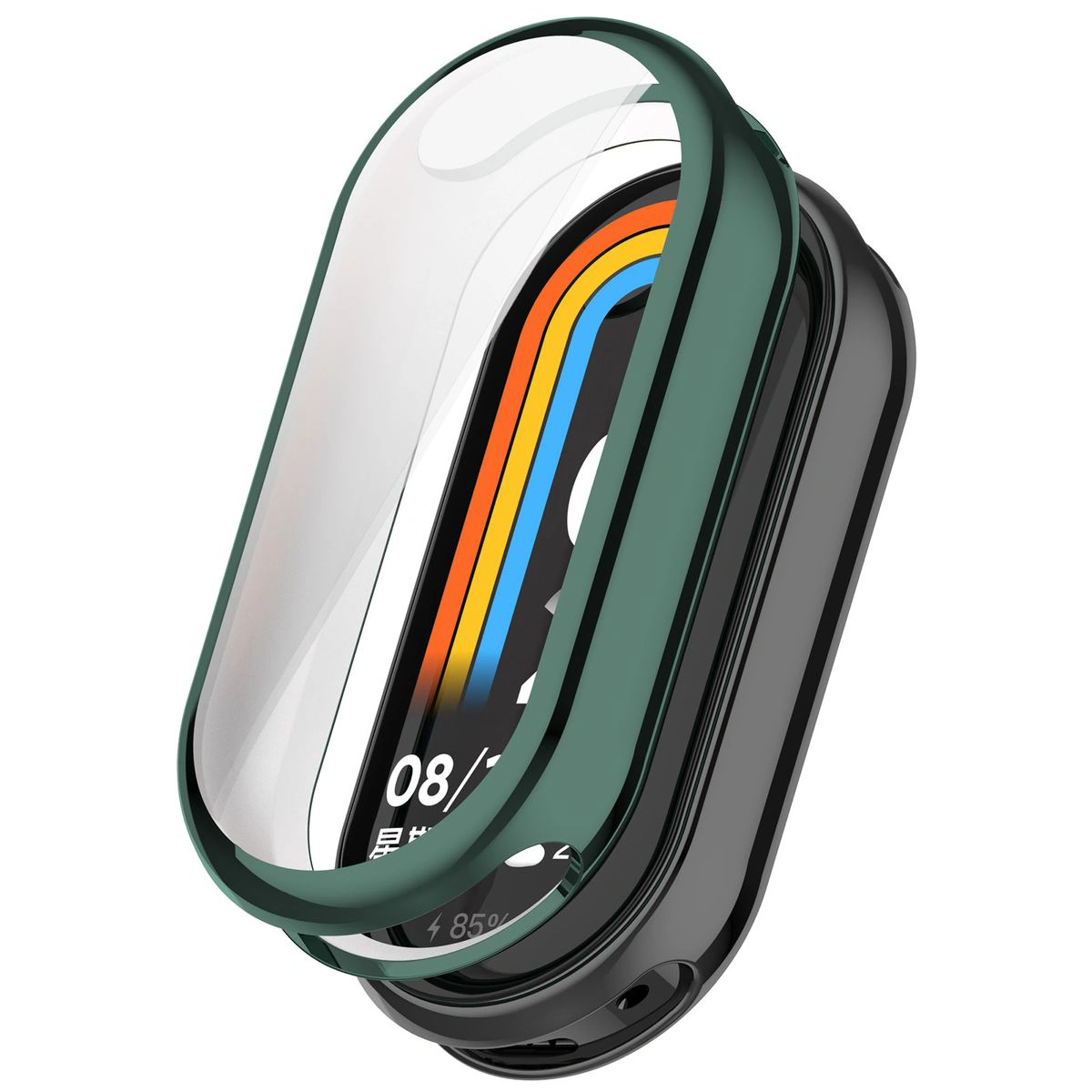 Plecki ze szkłem Bizon Case Watch Felipe dla Xiaomi Smart Band 10